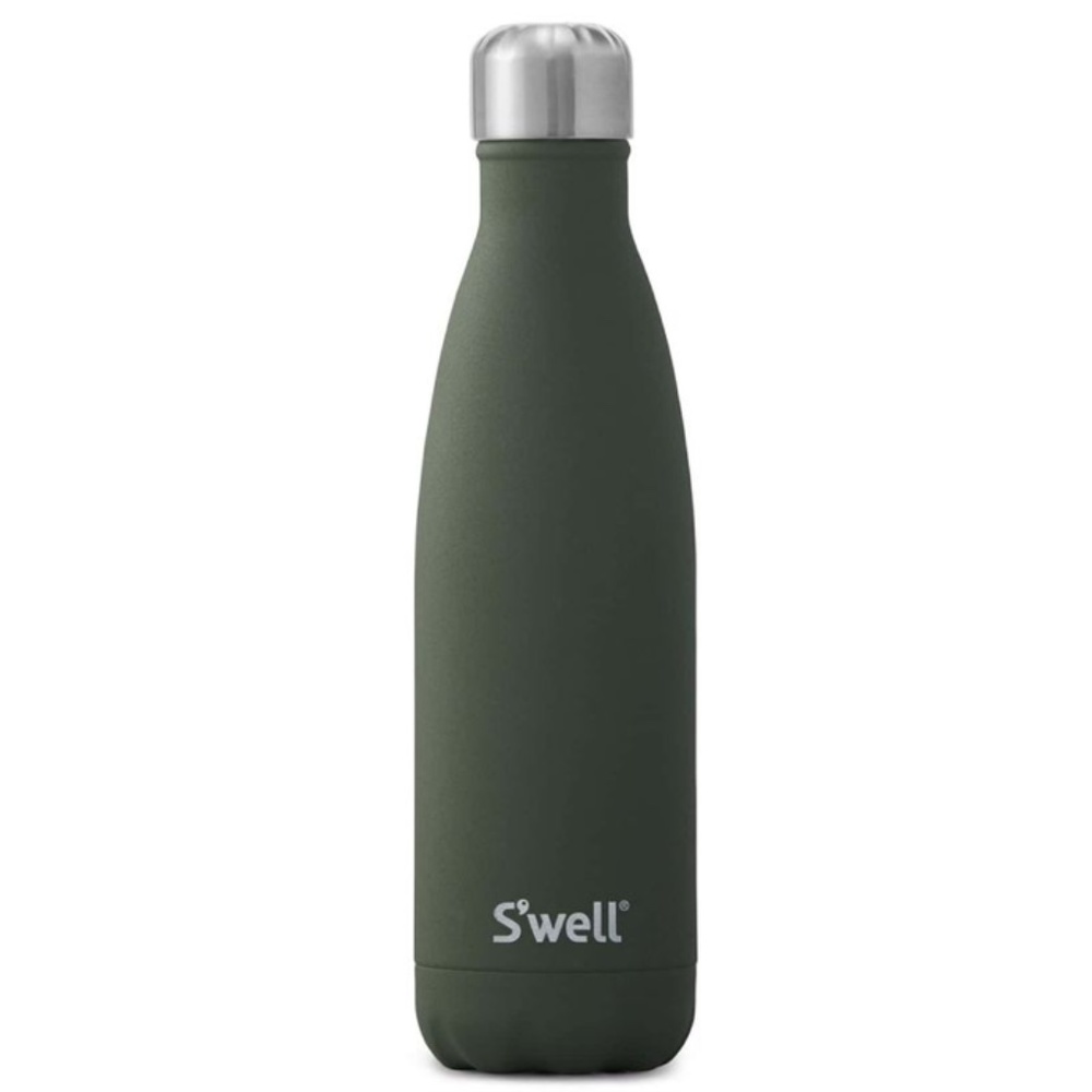 Swell | Green Jasper Bottle with Lid | 17 oz.